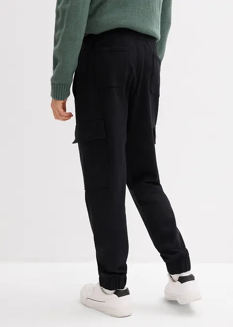 Pantalon de jogging avec poches cargo, loose, bonprix