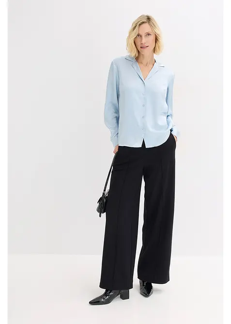 Chemisier en satin l&eacute;ger, bonprix