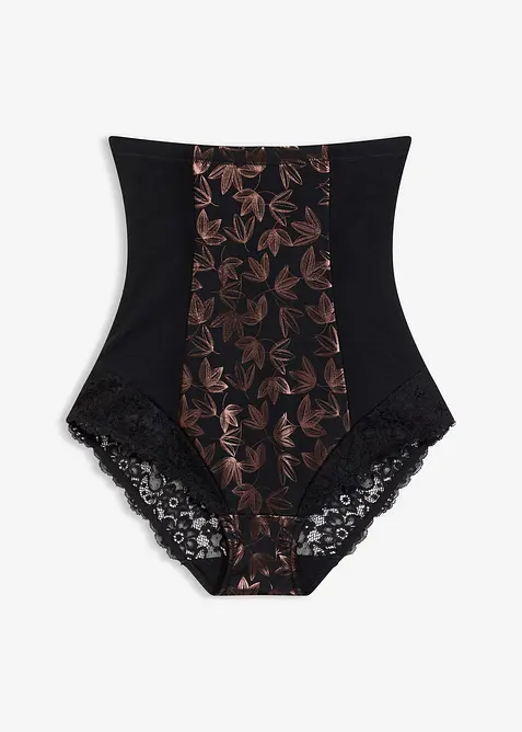 Slip sculptant taille haute, effet scintillant et maintien fort, bonprix