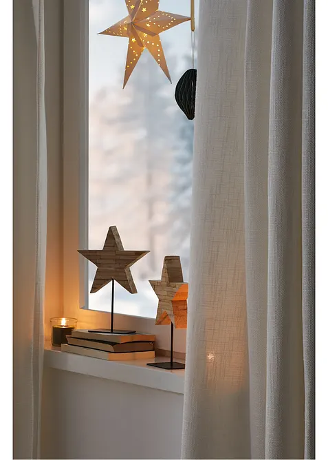 Rideau opaque textur&eacute; (1 pce), bonprix