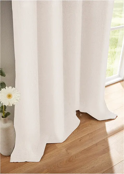 Rideau panneau opaque textur&eacute; (1 pce), bonprix