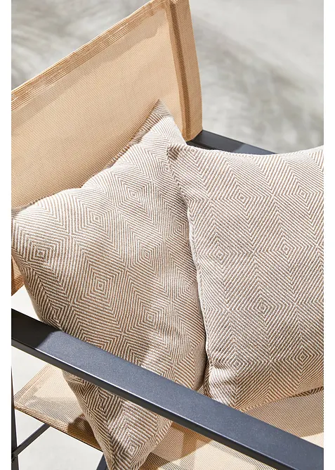 Lot de 2 housses de coussin &agrave; motif ethnique, bonprix