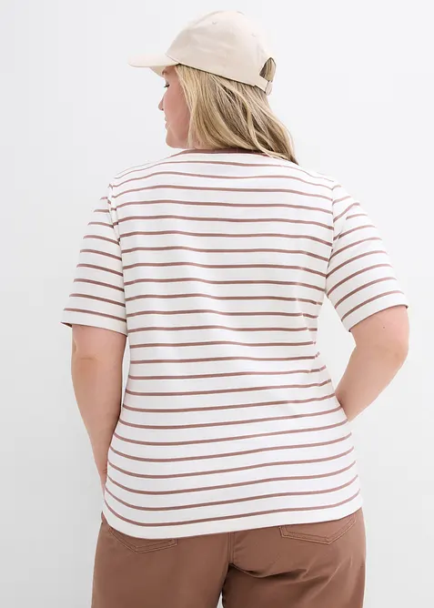 T-shirt &eacute;pais 100% coton, bonprix