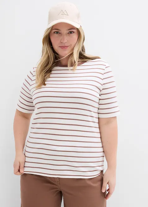 T-shirt &eacute;pais 100% coton, bonprix