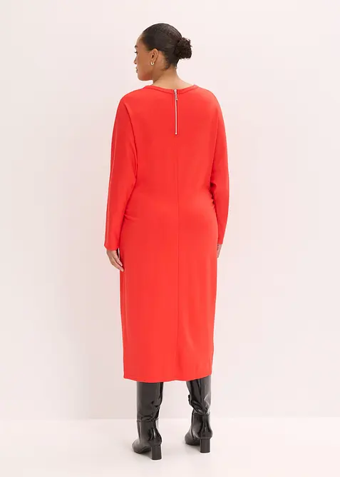 Robe midi en Punto di Roma confortable, bonprix