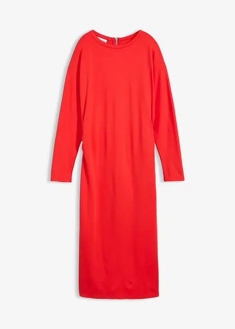 Robe midi en Punto di Roma confortable, bonprix