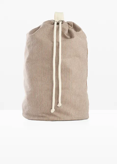Sac &agrave; dos en toile ray&eacute;e, bonprix