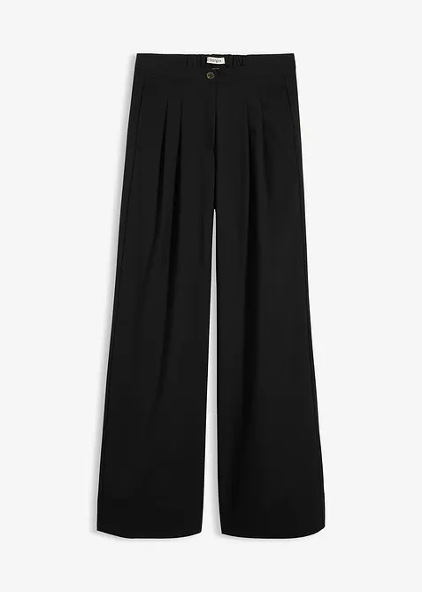 Pantalon &agrave; pinces, bonprix