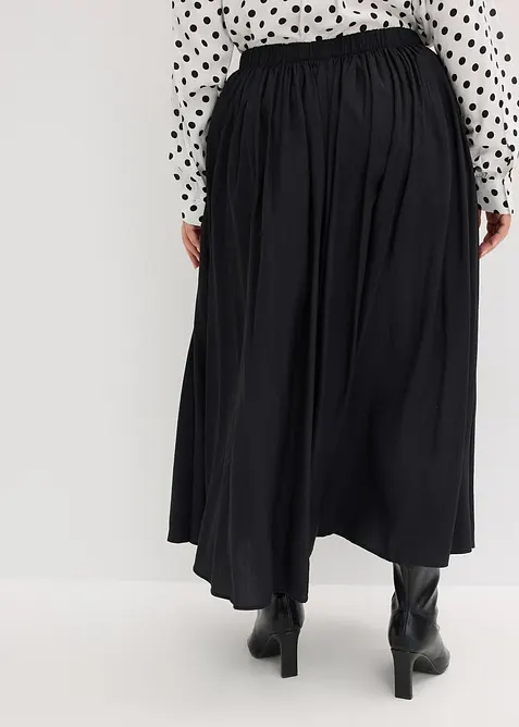 Jupe longue et fluide en viscose majoritaire, bonprix