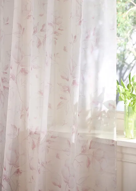 Rideau &agrave; imprim&eacute; floral (1 pce), bonprix