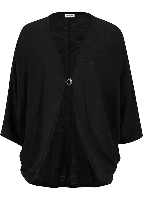 Gilet en fine maille 100% coton, bonprix