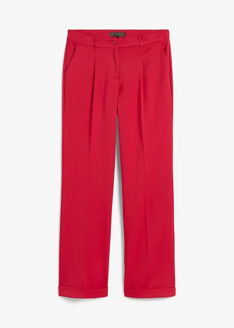 Pantalon large &agrave; pinces, bonprix