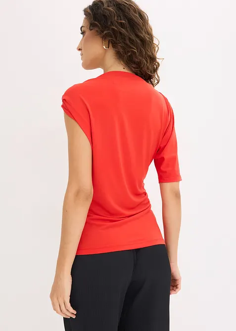 T-shirt &agrave; encolure asym&eacute;trique, bonprix