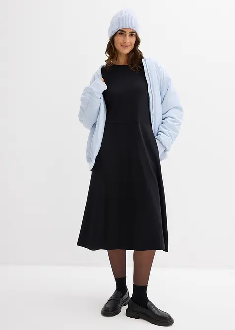 Robe T-shirt en coton &eacute;pais, bonprix