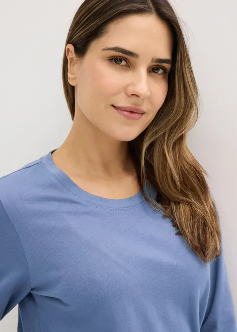 Pyjama 100% coton (2 bas et 1 haut), bonprix