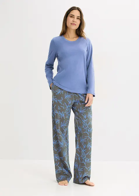 Pyjama 100% coton (2 bas et 1 haut), bonprix