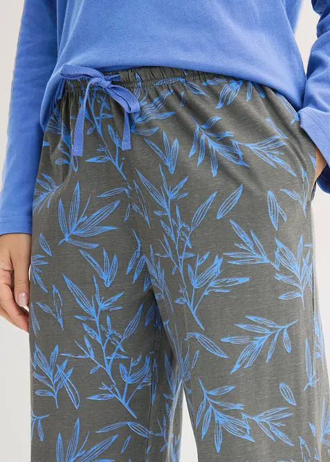 Pyjama 100% coton (2 bas et 1 haut), bonprix