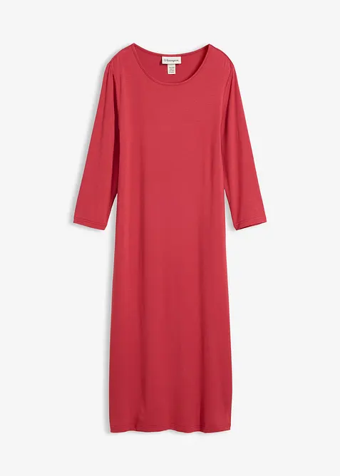 Robe en jersey &agrave; manches 3/4, bonprix