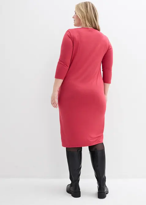 Robe en jersey &agrave; manches 3/4, bonprix