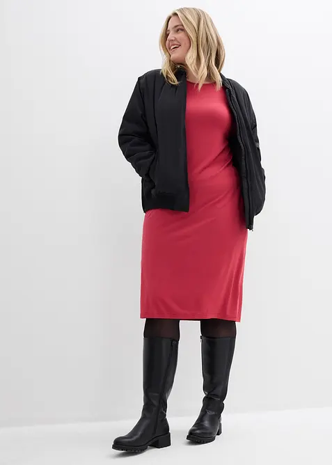 Robe en jersey &agrave; manches 3/4, bonprix