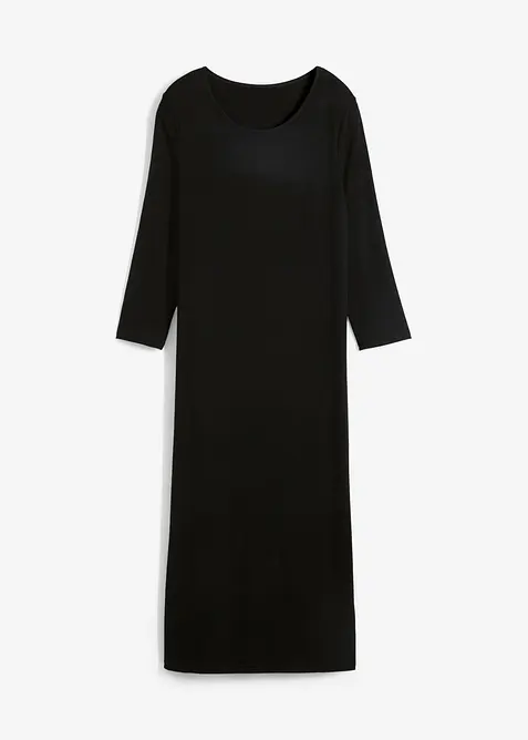 Robe en jersey &agrave; manches 3/4, bonprix