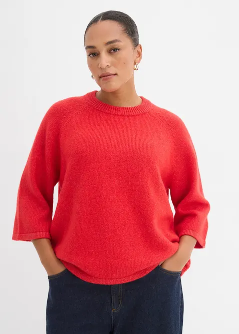 T-shirt oversize en maille, bonprix