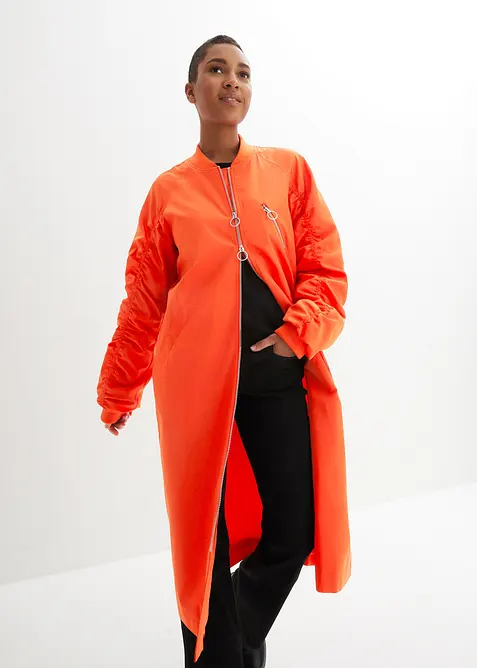 Manteau l&eacute;ger avec col en bord-c&ocirc;tes, bonprix