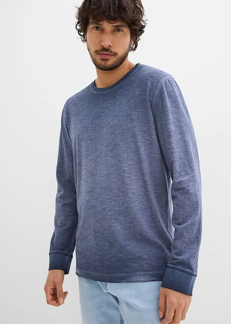 Lot de 2 T-shirts manches longues, bonprix