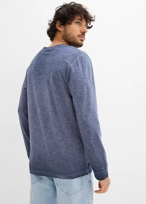 Lot de 2 T-shirts manches longues, bonprix