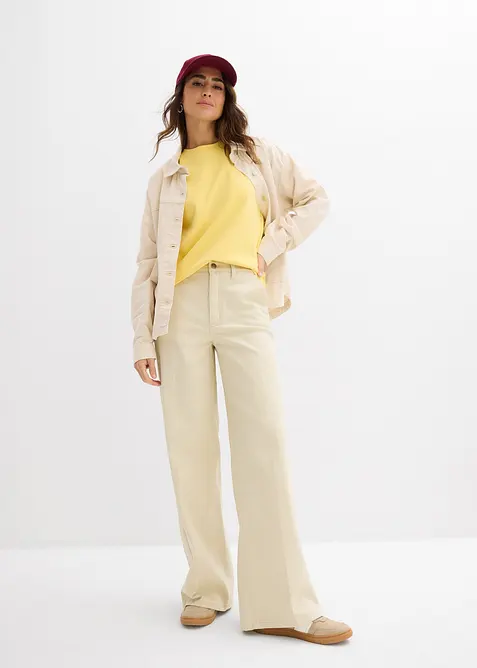 Sweat 100% coton, bonprix