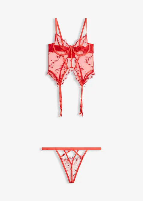 Gu&ecirc;pi&egrave;re et tanga (ens. 2&nbsp;pces), bonprix