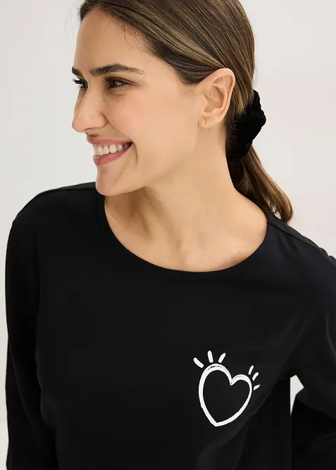 Pyjama en coton doux, bonprix