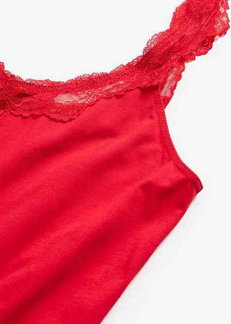 Chemise de nuit &agrave; dentelle, bonprix