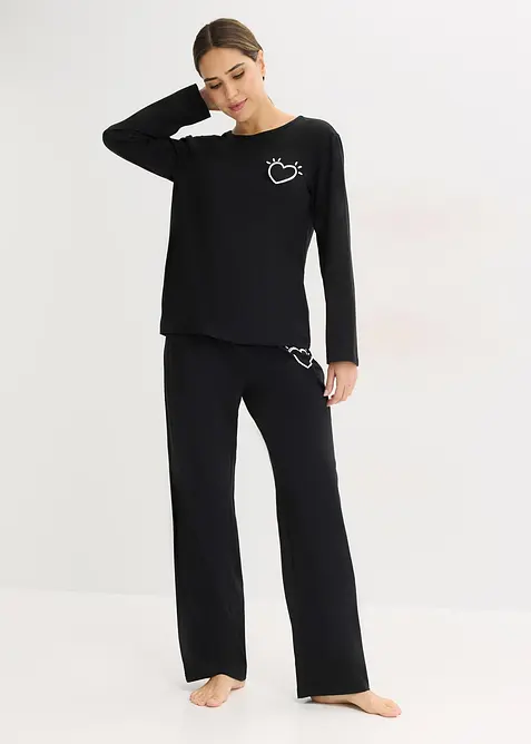 Pyjama en coton doux, bonprix