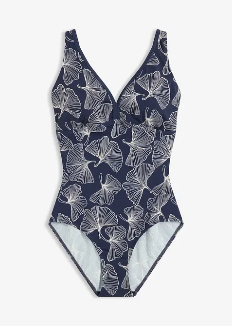 Maillot 1 pi&egrave;ce &agrave; encolure V, bonprix