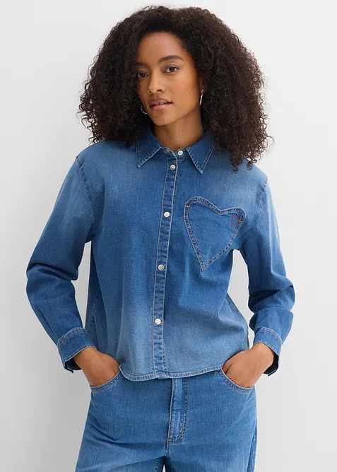 Chemise en jean, bonprix