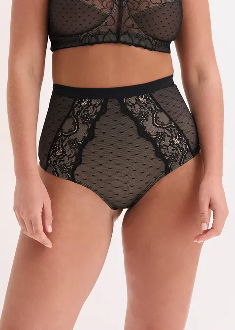 String sculptant avec dentelle, maintien mod&eacute;r&eacute;, bonprix