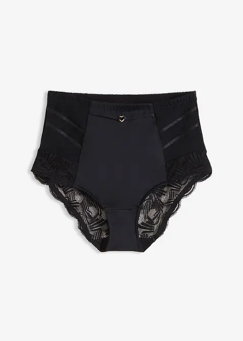 Slip sculptant avec dentelle, maintien mod&eacute;r&eacute;, bonprix