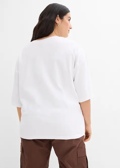 T-shirt oversize 100% coton, bonprix
