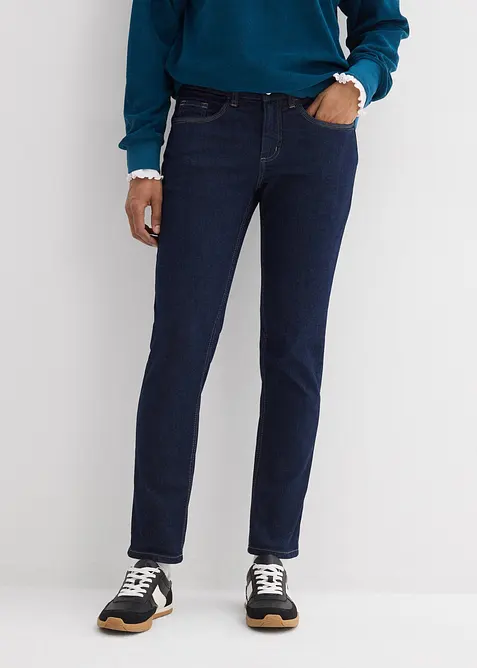 Jean slim taille mi-haute, bonprix