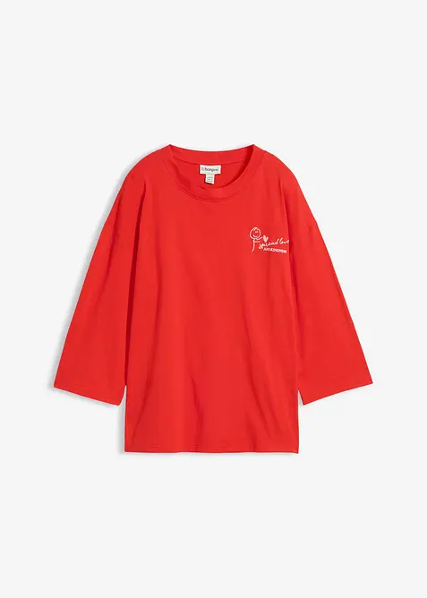 T-shirt boxy 100% coton, bonprix