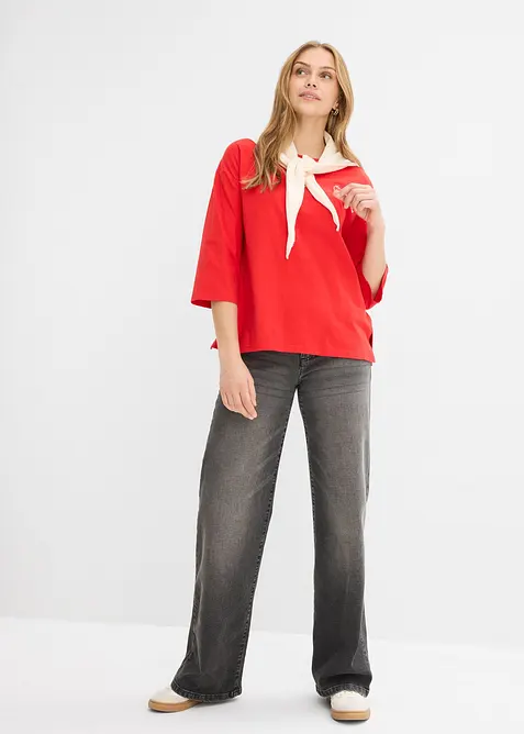 T-shirt boxy 100% coton, bonprix