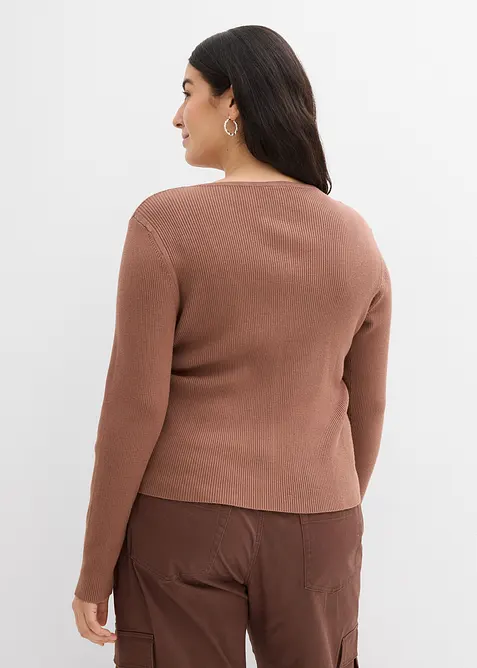 Gilet en fine maille, bonprix