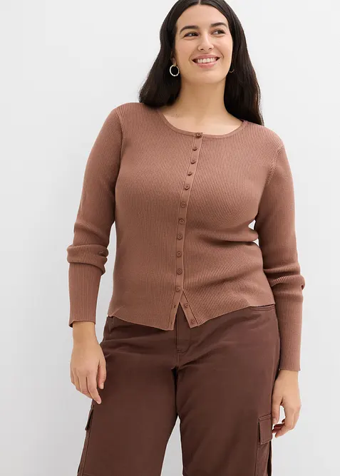 Gilet en fine maille, bonprix