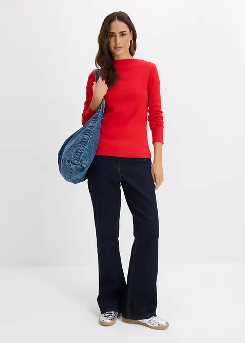 T-shirt c&ocirc;tel&eacute; ajust&eacute;, bonprix