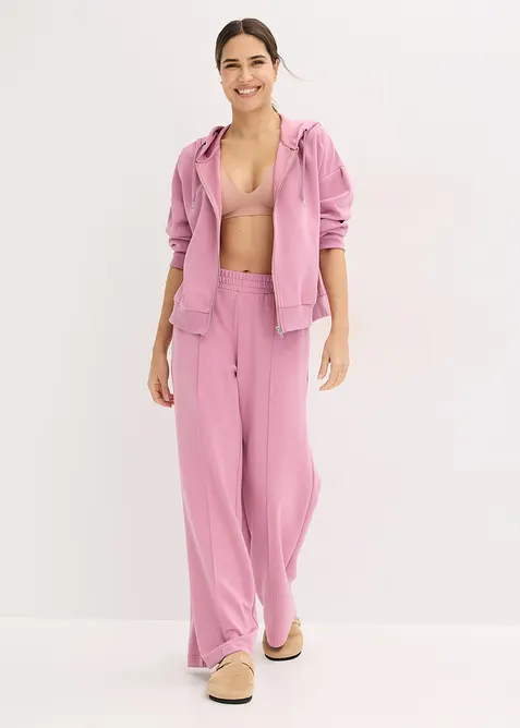 Tenue d&rsquo;int&eacute;rieur en mati&egrave;re n&eacute;opr&egrave;ne avec veste raccourcie, bonprix