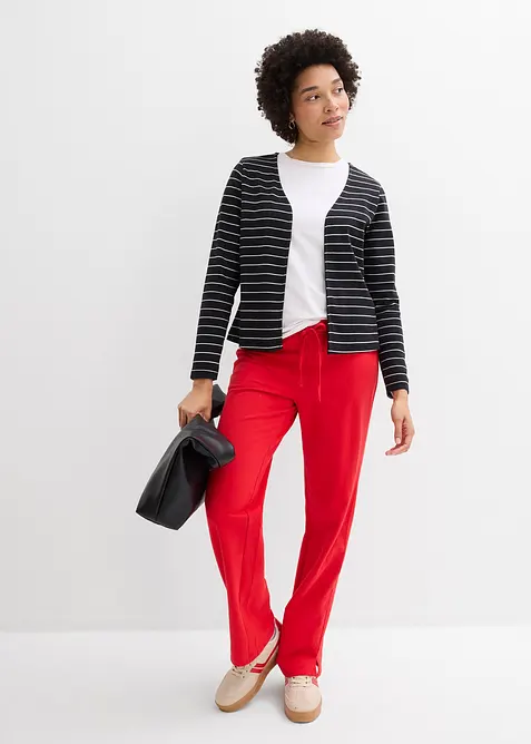 Gilet en jersey &eacute;pais 100% coton, bonprix