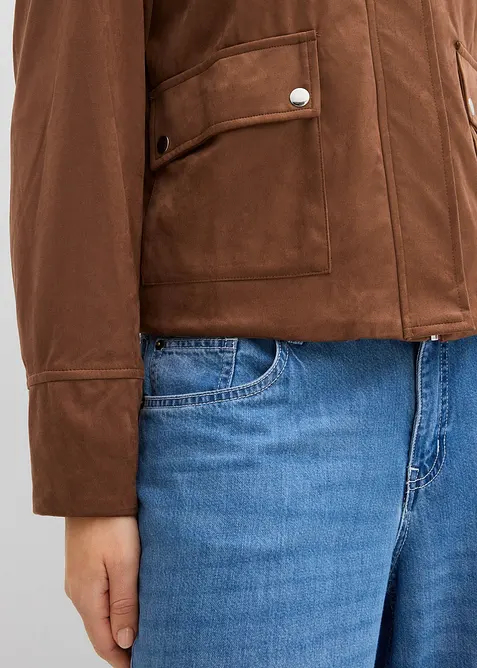 Veste en su&eacute;dine, bonprix