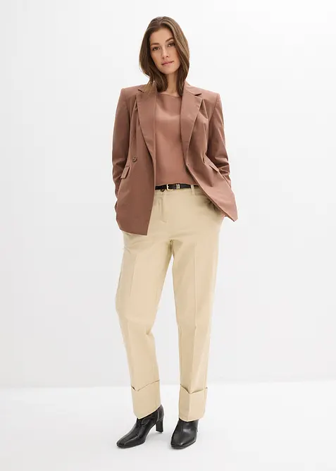 Blouse T-shirt fluide, bonprix