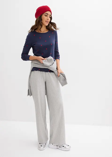 T-shirt manches longues, bonprix